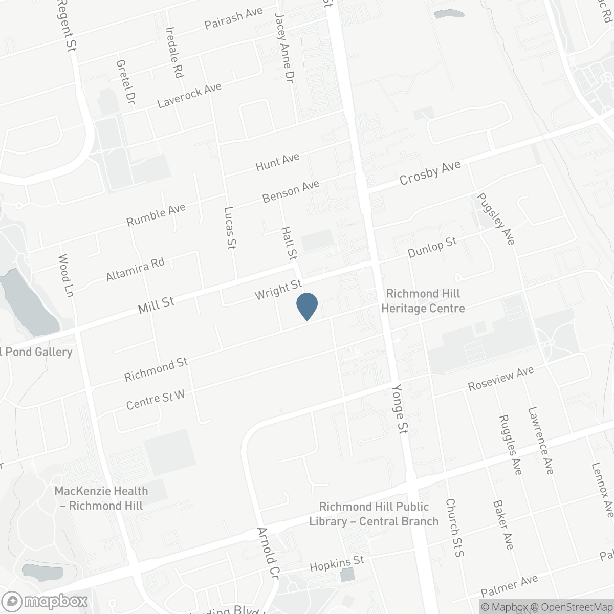 47 HALL STREET, Richmond Hill, Ontario L4C 4N7